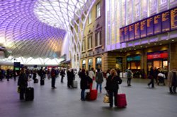 The Concourse in King's Cross Station Wallpaper