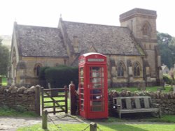 Church at Snowshill, Gloucestershire Wallpaper