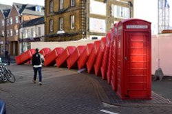 Out of Order, Kingston's Unique Phone Box Installation Wallpaper