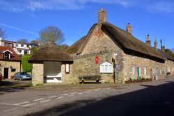 Can You Reach the Letter Box in West Lulworth Wallpaper