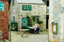 The Old Mill in Lyme Regis Wallpaper