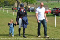 Zara, Mike  & Mia Tindell, Badminton, Gloucestershire 2016 Wallpaper