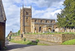 All Saints Church, Wroxton Wallpaper