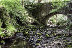 Pack horse bridge, Acomb Wallpaper