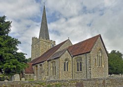 Church of St. John the Baptiste in Westbourne Wallpaper