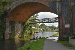 The River Wey at Guildford Wallpaper