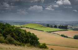 Lincolnshire wolds view Wallpaper