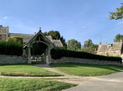 The Lytch Gate of St. Peter’s Church. Wallpaper