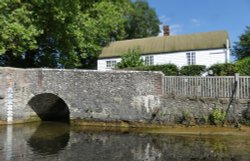 The Ford at Eynsford Wallpaper