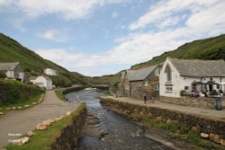 Boscastle Harbour Wallpaper