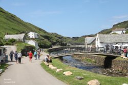 Riverside walk at Boscastle Wallpaper