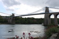 The Menai Suspension Bridge Wallpaper