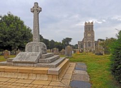 Loddon War Memorial and All Saints Church Wallpaper