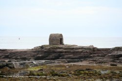 The powder house at Seahouses Wallpaper