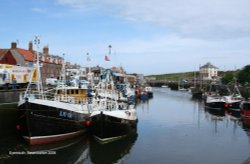 Eyemouth harbour Wallpaper