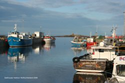 Seahouses Harbour Wallpaper