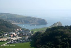 Lulworth Cove Wallpaper