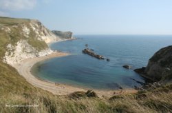 The coast near Durdle Door Wallpaper