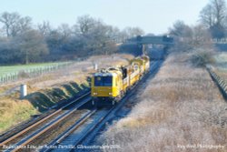 Railway, Badminton Line, Gloucestershire 2016 Wallpaper