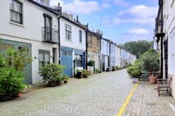 Cranley Mews in South Kensington Wallpaper