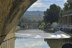 The Pulteney Bridge, Bath Wallpaper