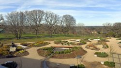 The gardens at RHS Wisley Wallpaper