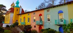 Portmeirion village. Wallpaper