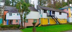 Portmeirion village. Wallpaper