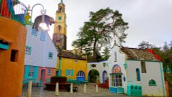 Portmeirion village. Wallpaper