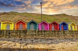 Life's a Beach Hut - Saltbrun-by-the-Sea Wallpaper