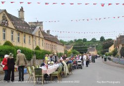 H.M The Queens Jubilee Street Party, Badminton, Gloucestershire 2022