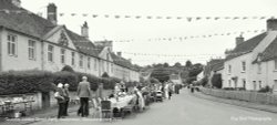 H.M The Queens Jubilee Street Party, Badminton, Gloucestershire 2022