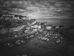 Mevagissey Harbour Wallpaper