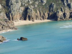 Porthcurno Beach Wallpaper