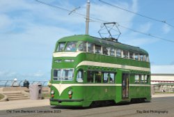 Heritage Tram, Blackpool, Lancashire 2023 Wallpaper