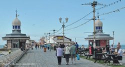 North Pier, Blackpool, Lancashire 2023 Wallpaper