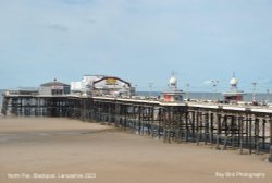 North Pier, Blackpool, Lancashire 2023 Wallpaper