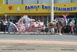 Horse & Carroage Rides, Blackpool, Lancashire 2023 Wallpaper