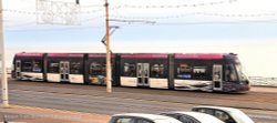 Modern Tram, Blackpool, Lancashire 2023 Wallpaper