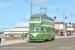 Heritage Tram, Blackpool, Lancashire 2023 Wallpaper