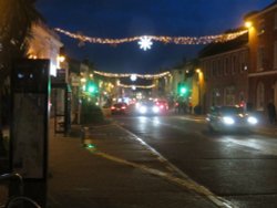 Wonderful Christmas lights in Christchurch Wallpaper