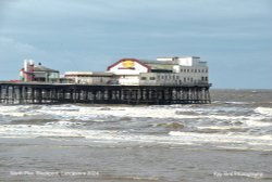 North Pier, Blackpool, Lancashire 2024 Wallpaper