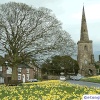 Astbury Village, Cheshire. St. Marys Church