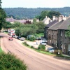 Rothbury in upper Coquetdale; Photographed in July 1990