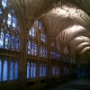 Gloucester Cathedral--Cloisters (evening illumination)