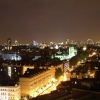 Night view from Kensington Hotel, London