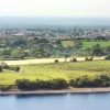 Chorley, Lancashire, from Hurst Hill with Anglezark resevoir in foreground