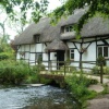 New Alresford, Hampshire, along the river walk. This is Fulling Mill, built in the 13th century