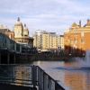 Prince's Dock, Kingston upon Hull, East Yorkshire. Taken from Prince's Quay, December 2005.