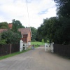 The entrance to Hedingham Castle, Castle Hedingham, Essex